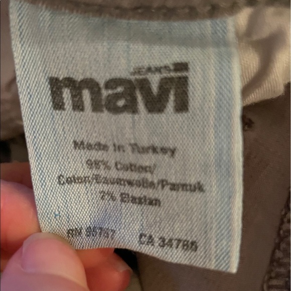 MAVI LOW RISE SKINNY GREY JEANS - 26 - Picture 9 of 9